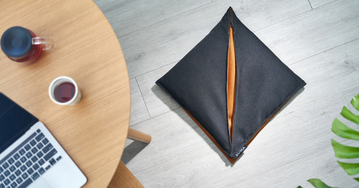 SUMA Fold meditation cushion starter setup